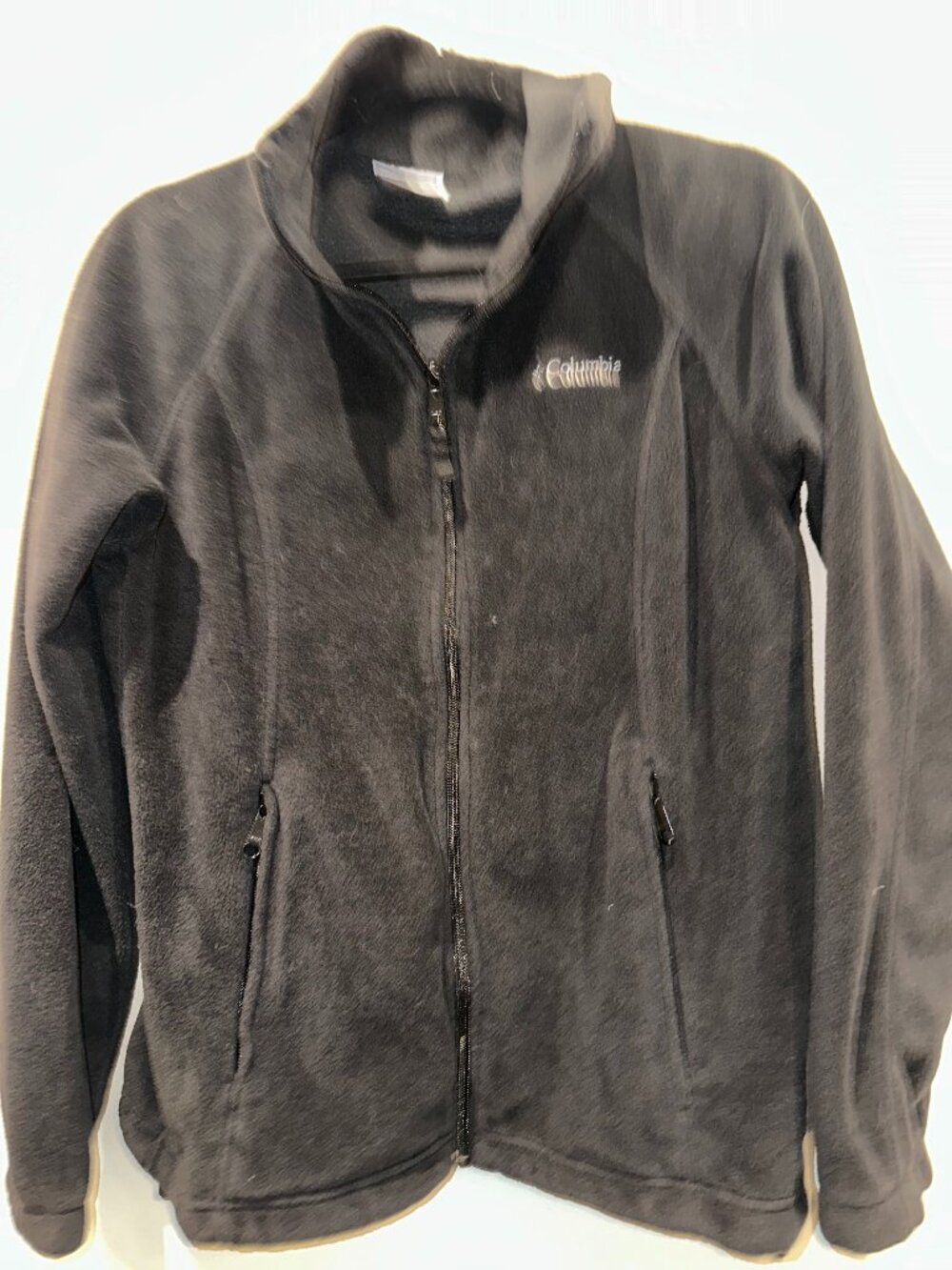 Columbia Sportswear Black Full Zip Fleece Jacket